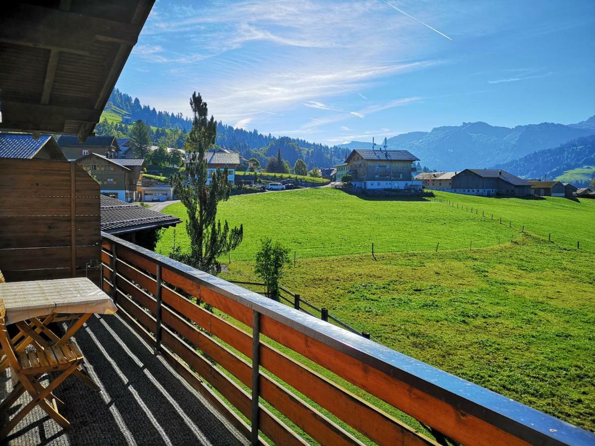 Apartamento Haus Kipfen Sibratsgfäll Exterior foto