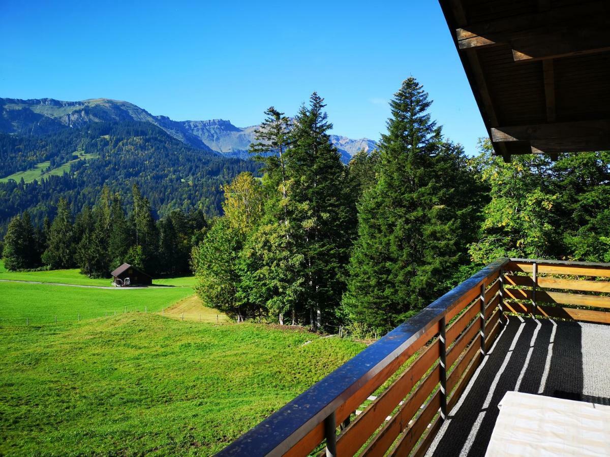 Apartamento Haus Kipfen Sibratsgfäll Exterior foto